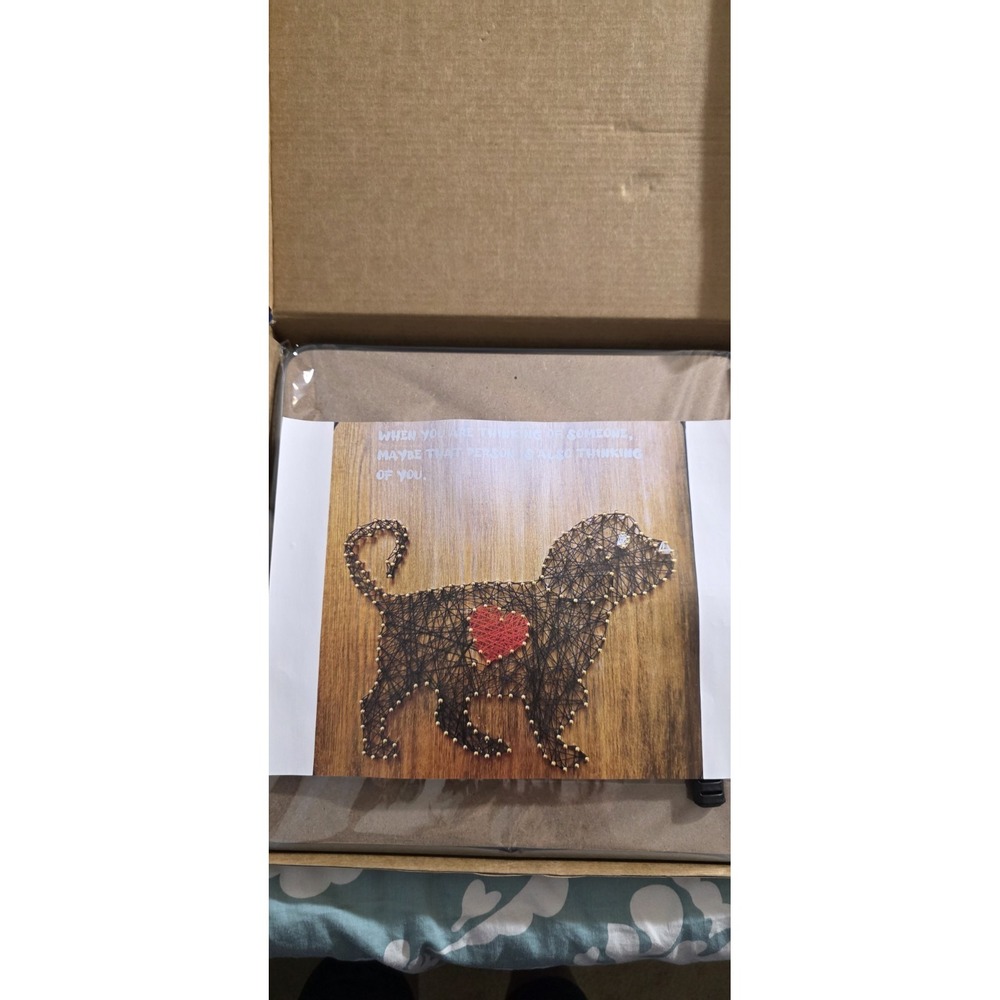 THOUDONER DIY 3D String Art Crafts Kit Dog